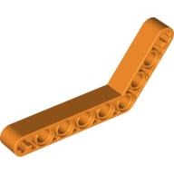 Lego rameno ohnuté 1x9, oranžová (6097284, 4528279)